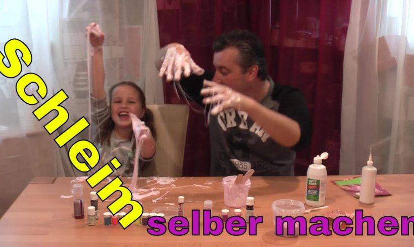 SLIME | Schleim selber machen | Silvan & Leonie